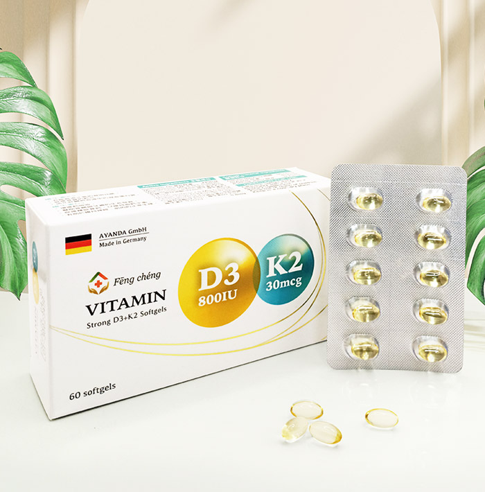 蒂可 維生素D3+K2軟膠囊 (60粒/盒)